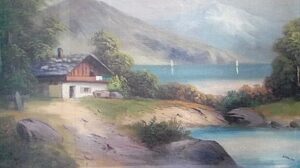 چند مورد از نقاشی های هیتلر،باورش سخت است که جنایتکاری مثل او،خالق این زیبایی هاست